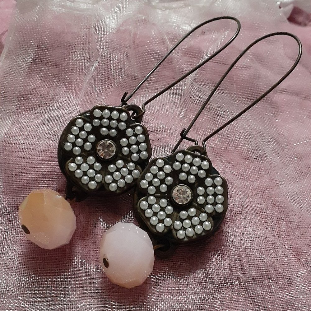 Beaded Plunder earrings